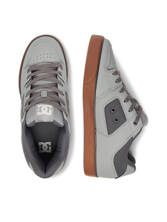 DC Shoes Sneakersy DC Shoes EO-PURE 300660-CG5 Sivá