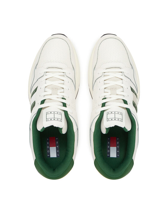 Tommy Jeans Сникърси Tommy Jeans Retrocasual Runner EM0EM01528 Бял