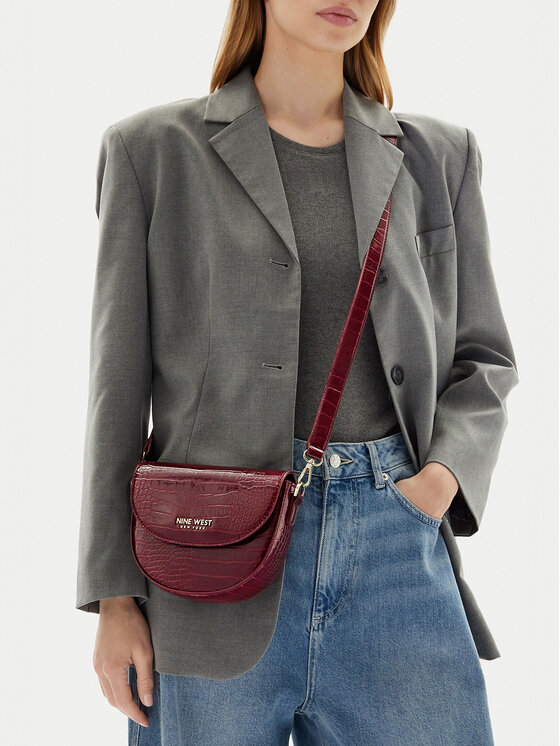 Nine West Kabelka Nine West CEO-ZOE-S23806 Bordová