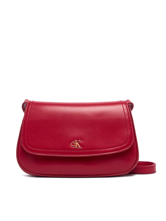 Calvin Klein Geantă Calvin Klein Ck Flap Camera Bag LV04F3421G Roșu