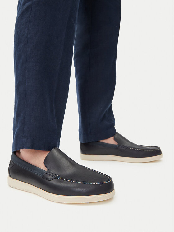 Clarks Mokasini Clarks Bratton Loafer 26181278 Mornarsko modra
