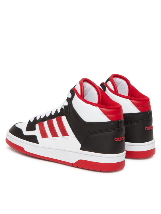 adidas Basketbola apavi adidas Rapid Court Mid JR3160 Balts