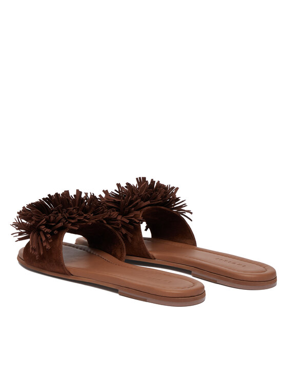 Inuikii Шльопанці Inuikii Fringes Flower 1014.003.0031.150 Коричневий
