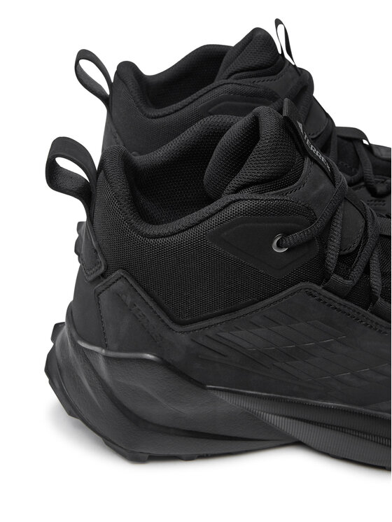 adidas Трекінгові черевики adidas Terrex Trailmaker 2.0 Mid Leather Hiking ID0888 Чорний