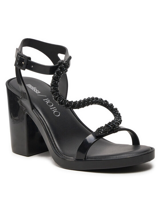 Melissa Босоніжки Melissa Melissa Snake Block + Bo.Bo Ad 35775 Чорний