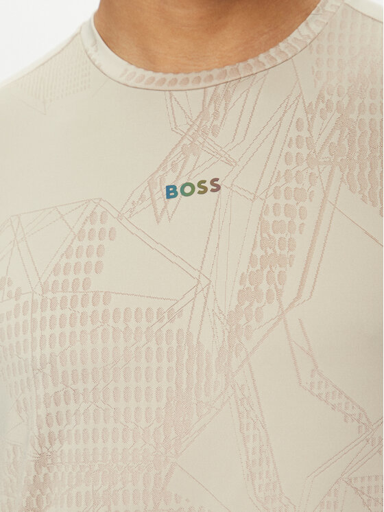 BOSS BOSS Футболка Desert Active 50537755 Бежевий Regular Fit