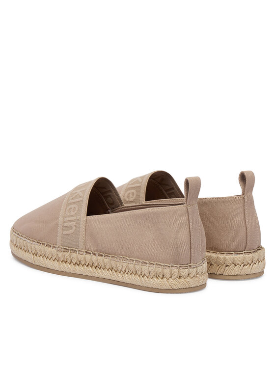 Calvin Klein Espadrillas Calvin Klein Logo Webbing HW0HW02934 Beige
