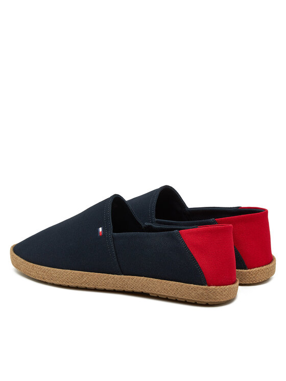 Tommy Hilfiger Espadrilky Tommy Hilfiger FM0FM05353 Tmavomodrá