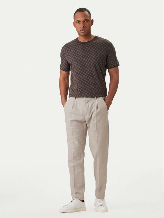JOOP! JOOP! Camiseta Victormanuel 30101945 Marrón Regular Fit
