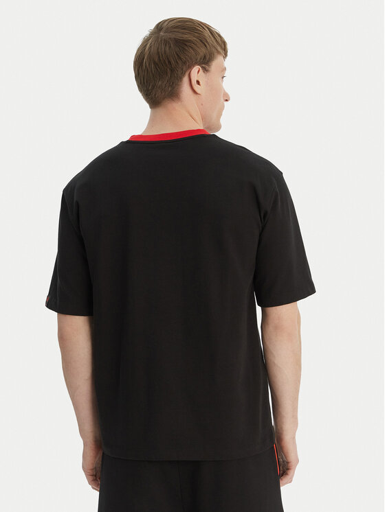 HUGO HUGO Camiseta Dedril_RB 50559670 Negro Regular Fit