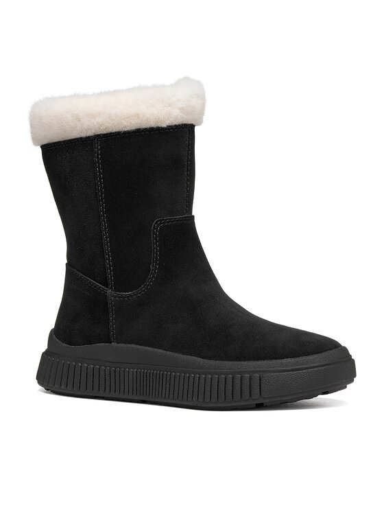 Geox Zābaki Geox J Laquinny Girl Wpf J56NFB 00022 C9997 S Melns