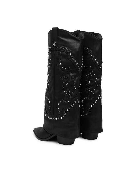 Steve Madden Ковбойські чоботи Steve Madden Stagecoach 11005660 Чорний