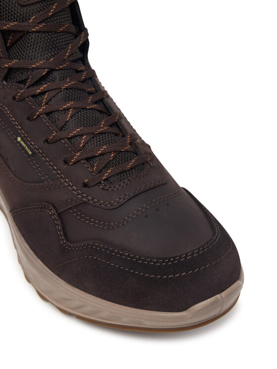 ECCO Sneakersy ECCO Exostride GORE-TEX 83546458500 Brązowy ciemny