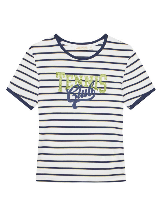 Original Marines Original Marines Camiseta DFP5189YF Blanco Regular Fit