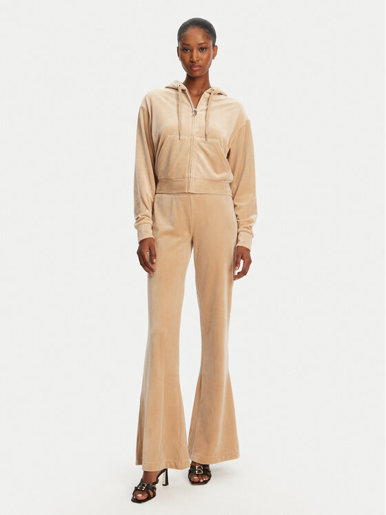 Juicy Couture Juicy Couture Pantalones de chándal Christine JCWBJ125304 Beis Flared Leg