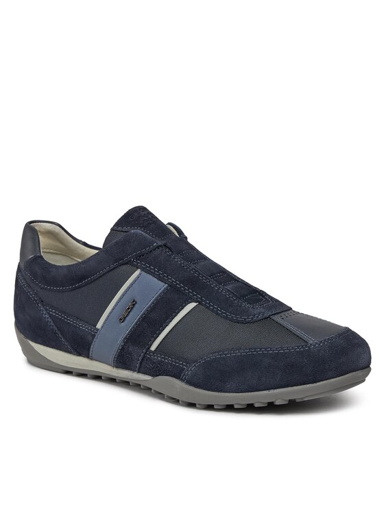 Geox Sneakersy Geox U Wells A U82T5A 02211 C4002 Tmavomodrá