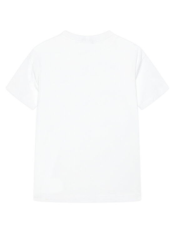United Colors Of Benetton United Colors Of Benetton Marškinėliai 3I1XC10N3 Balta Regular Fit