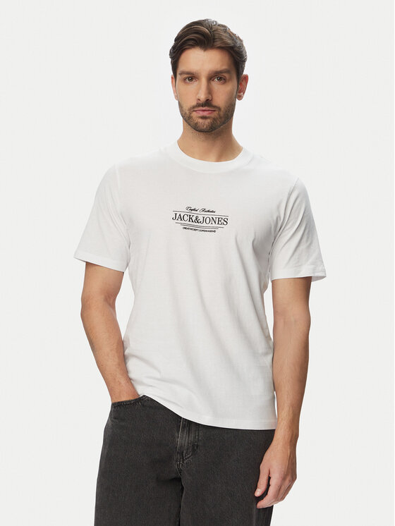 Jack & Jones Jack & Jones Camiseta Cassis 12295049 Blanco Regular Fit
