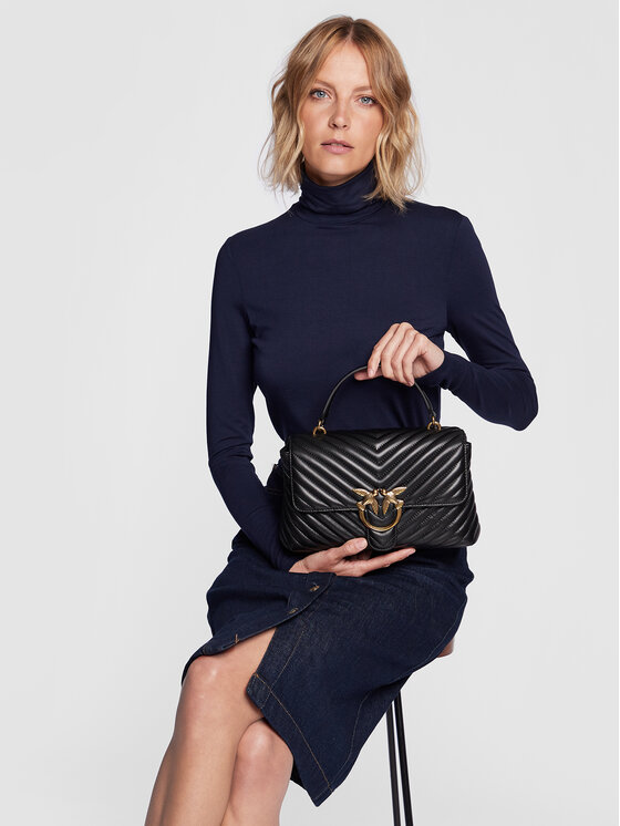 PINKO Geantă PINKO Love Lady Puff Classic Cl PE 23 PLTT 100043 A0GK Negru