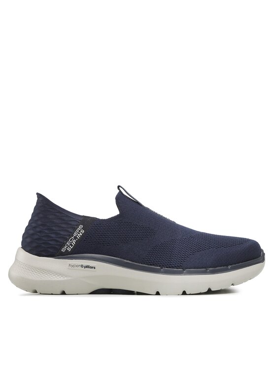 Skechers Sneakersy Skechers Go Walk 6 216278/NVY Granatowy