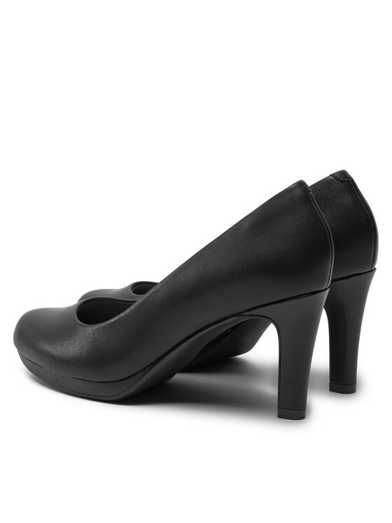 Clarks Туфлі Clarks Adriel Viola 261293594 Чорний