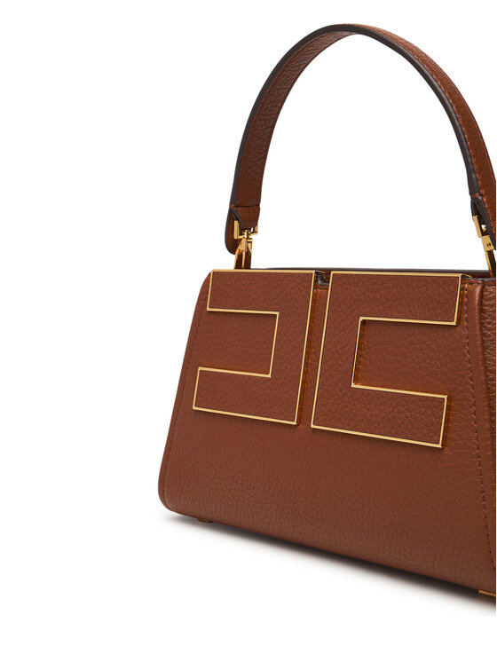 Elisabetta Franchi Ročna torba Elisabetta Franchi BS-07A-66E2-V360 Rjava