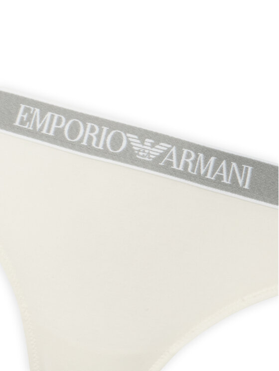 Emporio Armani Underwear Emporio Armani Underwear Conjunto de bragas brasileñas EW000404 AF19026 M0082 Blanco