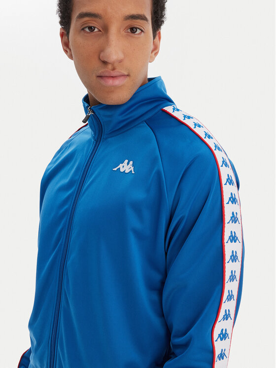 Kappa Kappa Μπλούζα Banda Anniston 301EFU0 Μπλε Slim Fit