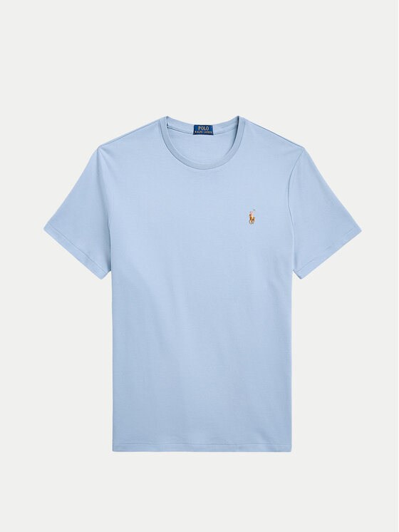 Polo Ralph Lauren Polo Ralph Lauren T-Shirt 710740727080 Γαλάζιο Slim Fit