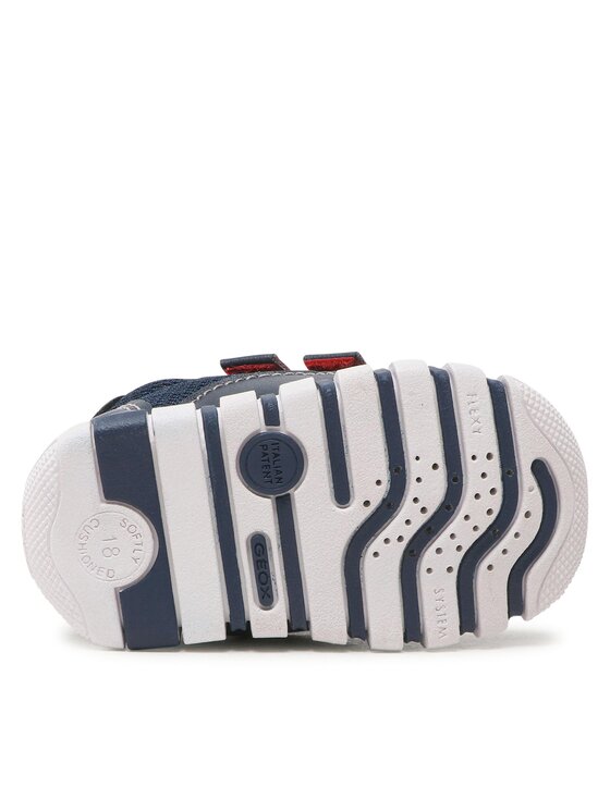 Geox Poltopánky Geox B Iupidoo Boy B3555C01454C4002 Tmavomodrá