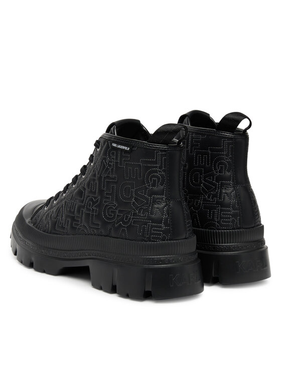 KARL LAGERFELD Черевики KARL LAGERFELD KL25231 Чорний