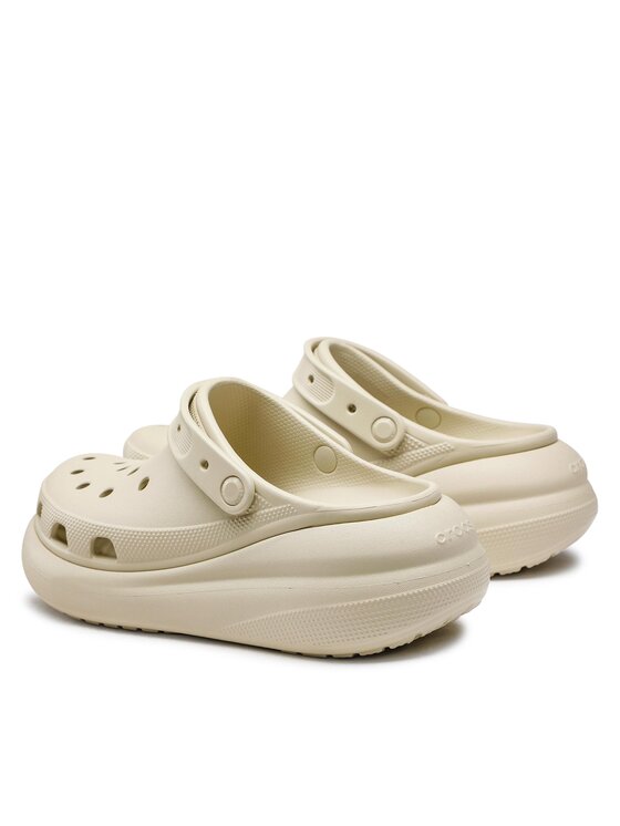 Crocs Шльопанці Crocs Classic Crush Clog 207521 Бежевий