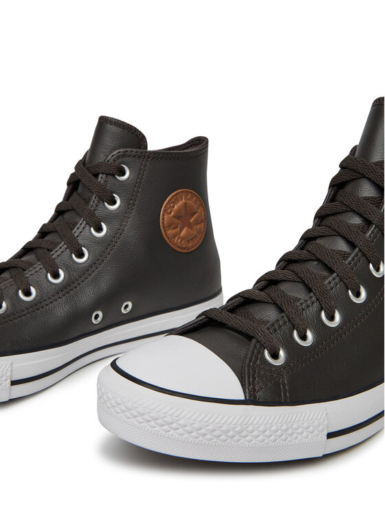 Converse Plátěnky Converse Chuck Taylor All Star Leather A10553C Hnědá