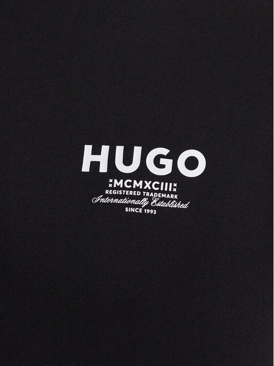 HUGO HUGO Camiseta Nesptee 50572740 Negro Regular Fit