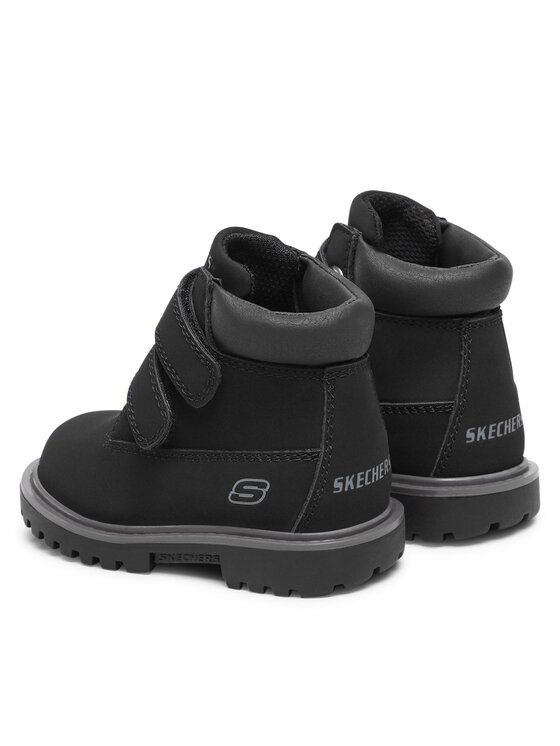 Skechers Bakancs Skechers Mecca Sawmill 93159N/BLK Fekete