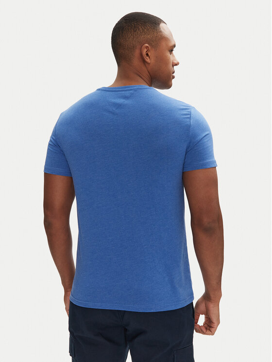 Tommy Jeans Tommy Jeans T-shirt Jaspe DM0DM20363 Plava Slim Fit