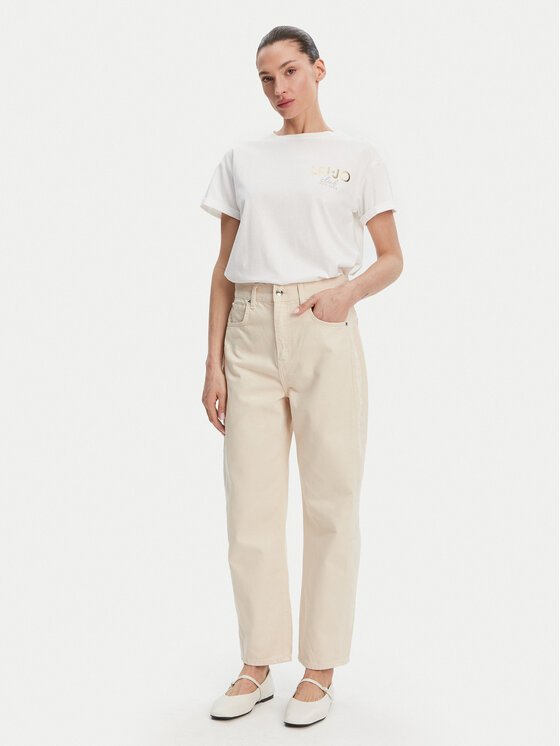 Liu Jo Liu Jo Футболка WA5007 JS923 Білий Relaxed Fit