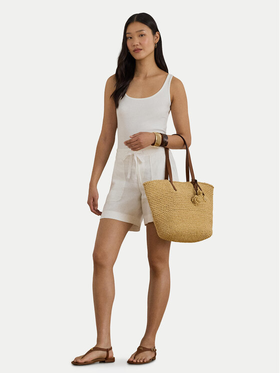 LAUREN RALPH LAUREN LAUREN RALPH LAUREN Top 200704777004 Blanco Slim Fit