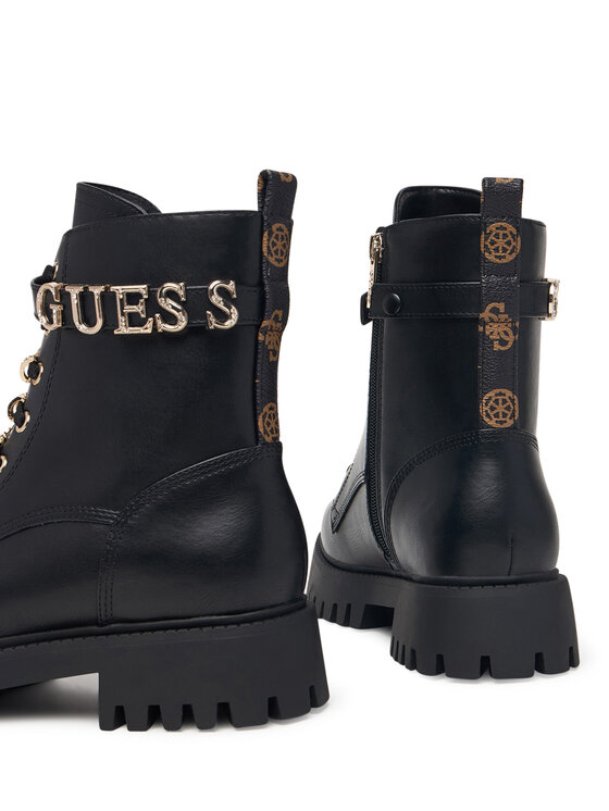 Guess Черевики туристичні Guess FLFFIC ELE10 Чорний