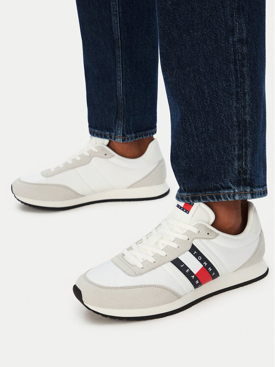 Tommy Jeans Zapatillas Tommy Jeans Tjm Classic Runner EM0EM01709 Blanco