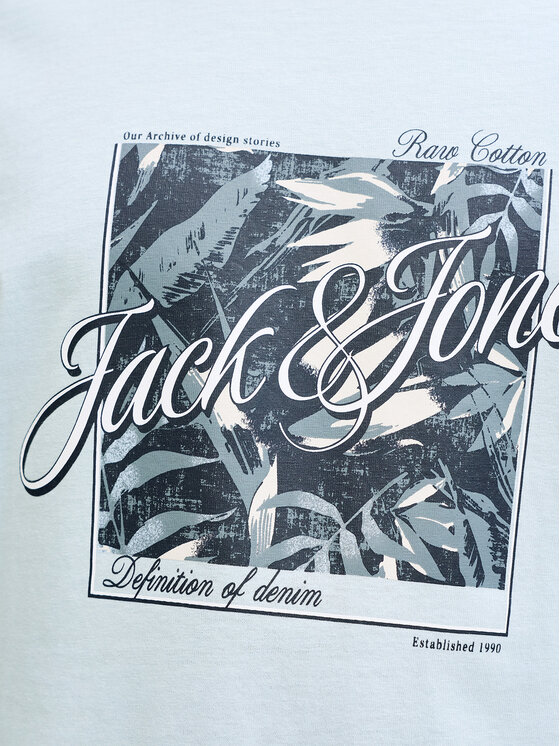 Jack & Jones Jack & Jones Camiseta Honolulu 12288088 Celeste Regular Fit