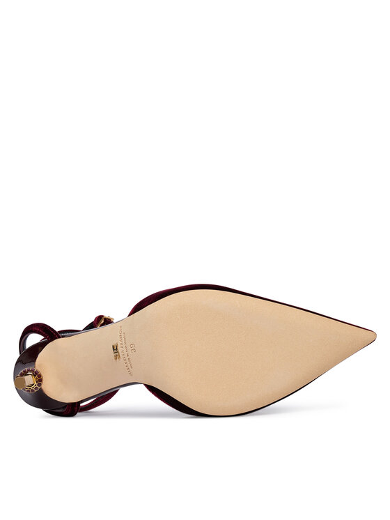 Elisabetta Franchi Туфлі на шпильці Elisabetta Franchi SA-74L-57E2-EA4 Бордовий