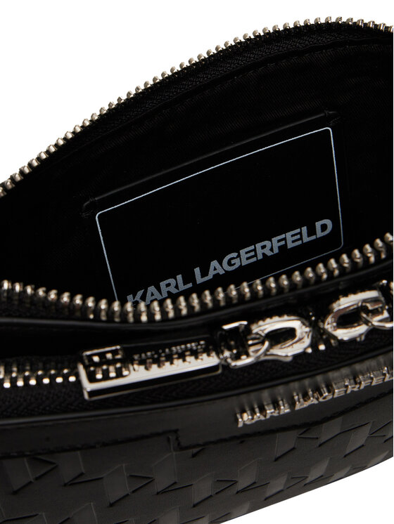 KARL LAGERFELD Torbica oko struka﻿ KARL LAGERFELD A1M30004 Crna