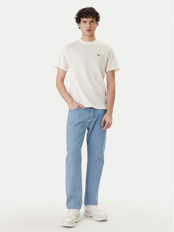 Lacoste Lacoste Camiseta TH0629 Blanco Regular Fit