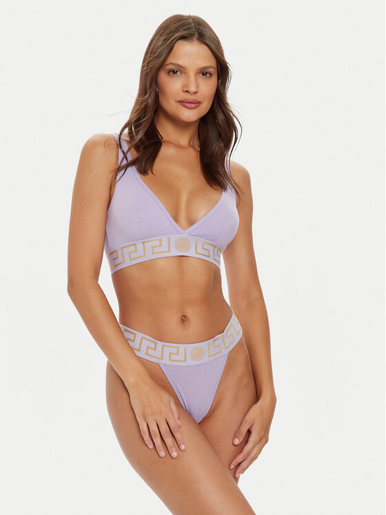 Versace Versace Бюстгальтер бралетт AUD01047 1A1001 Фіолетовий