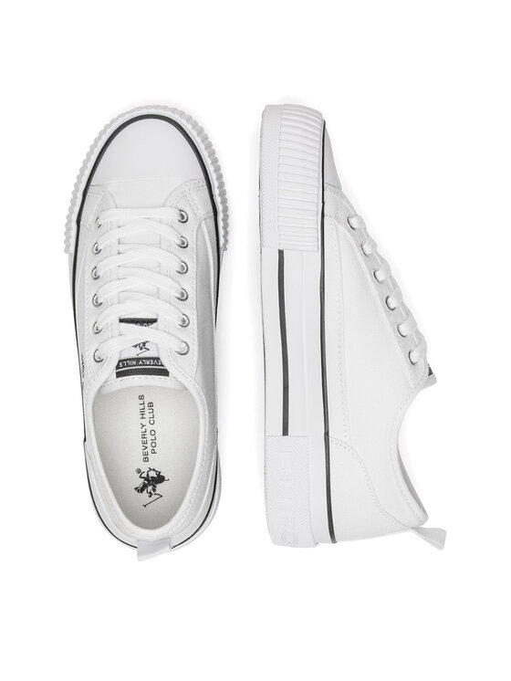 Beverly Hills Polo Club Plátěnky Beverly Hills Polo Club V12-842 Bílá