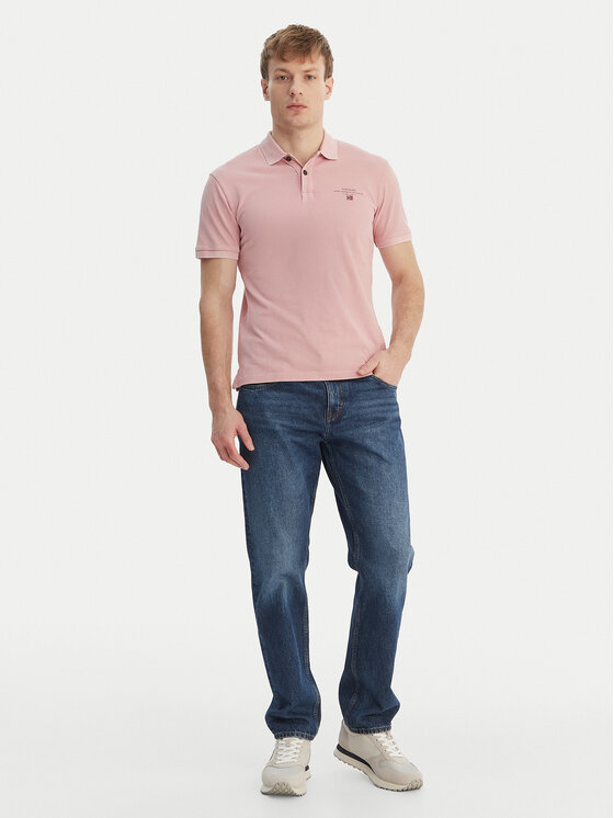 Napapijri Napapijri Polo Elbas NP0A4GDL Rosa Regular Fit