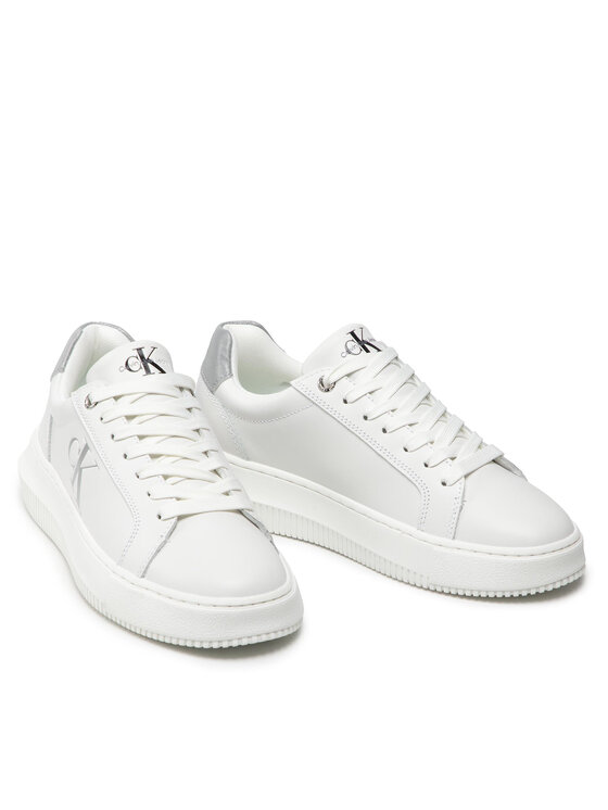 Calvin Klein Jeans Sportcipők Calvin Klein Jeans Chunky Cupsole Laceup Low Ess M YW0YW00701 Fehér