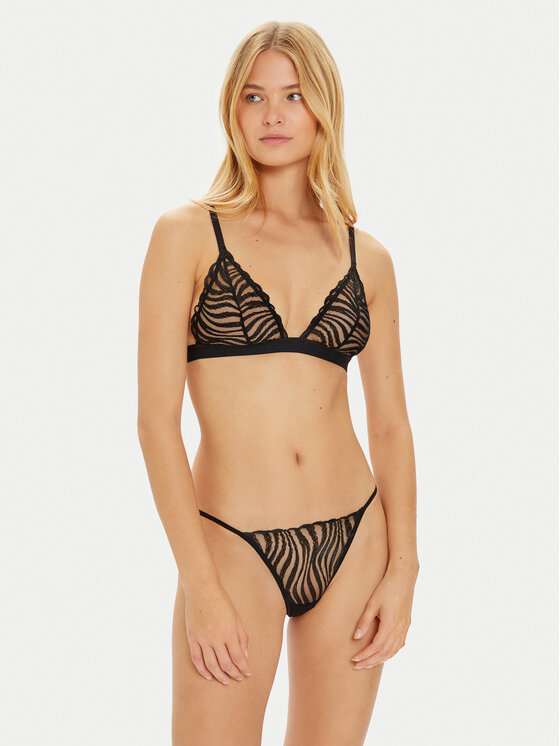 Undress Code Undress Code Bralette Gentle 727 Negro