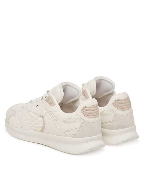 Tommy Hilfiger Superge Tommy Hilfiger Lightweight Runner Monocolor FM0FM05928 Bela